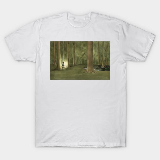 Inner forest T-Shirt by www.davidcasart.com